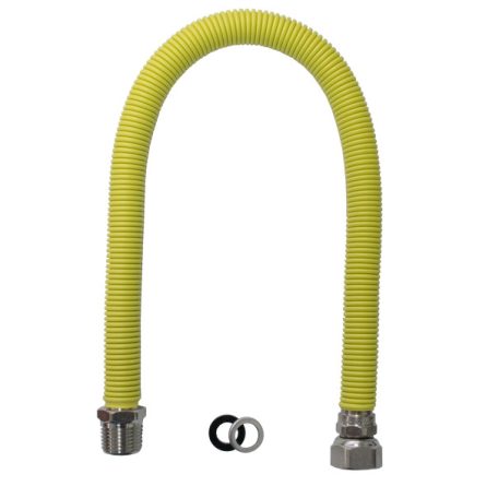 Flexibilis nyújtható gáz bekötőcső 3/4" KB   50-100cm RG434MF-50B