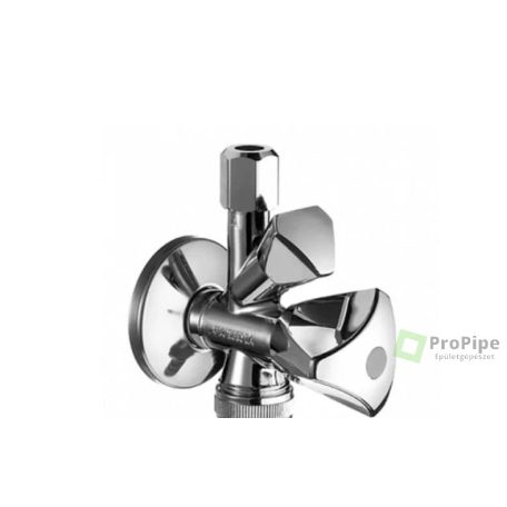 Schell Sanland sarokszelep kombinált 1/2"-3/8"-3/4" 970160000