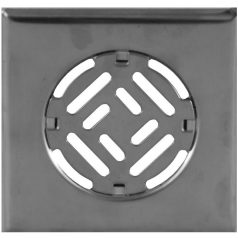 Styron 505-2 Rozsdamentes fedrács 150x150mm (2 részes)