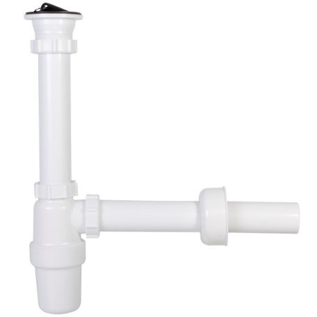 Styron 538-2 búra mosogatószifon 1 medencés leeresztőszeleppel 6/4" D40