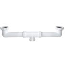 Styron 539-4 mosogatószifonhoz 2 medencés összekötő leeresztőszelep nélkül 6/4" D40