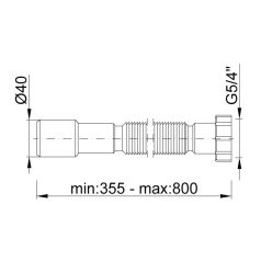 Styron 616-3 Jolly flex 5/4" 32/40 prémium
