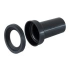 Styron 745-6 Falsík alatti tartályhoz wc bekötő egyenes D90 220mm