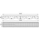 Styron 900 kültéri folyóka 1 méteres acél fedráccsal
