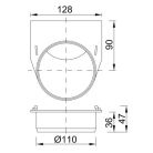 Styron 901 kültéri 900-as folyókához bekötő elem 110mm