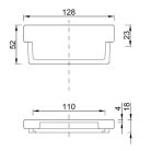 Styron 907 kültéri alacsony folyókához végzáró elem 904 és 905-höz