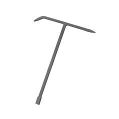 Styron fagycsap kulcs szürke