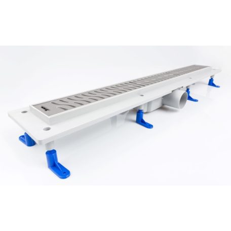 Styron zuhanyfolyóka különböző ráccsal D50 1000/1060/170mm