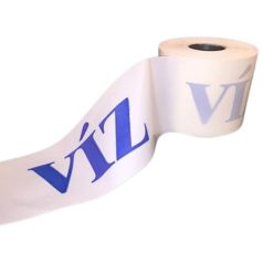 Jelző szalag VÍZ felirattal