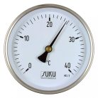 Hőmérő STS D=100 1/2" hátsós 0-60°C L=63 [10 100 060 063]