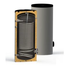   Sunsystem SWP 2N  500 indirekt tároló 500liter 1,8/4,36m2 2 hőcserélővel, hőszivattyúhoz 230303SWP2N500