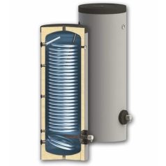   Sunsystem SWP NL  300 indirekt tároló 300liter 1 extra méretű hőcserélővel 3,3m2, hőszivattyúhoz 230303SWPNL300