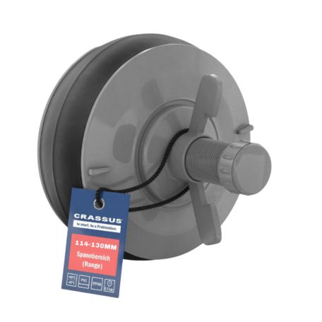 Gumimandzsetta CSV 120 PVC végzáró belső 114-130mm