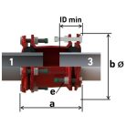 Waga Multi/Joint 3007 DN 65 (63-90mm) TOK-TOK összekötő idom