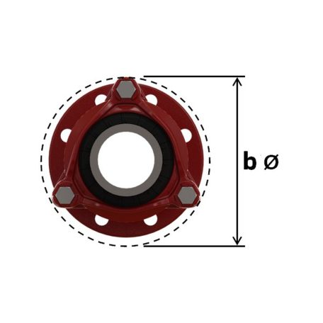 Waga Multi/Joint 3157 DN200/150 (192-232mm) TOK-PEREM (PN16) szűkített idom