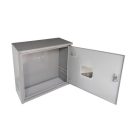 WEBA Gázóraszekrény síktetős lemez, szürke 06-25-0575-13