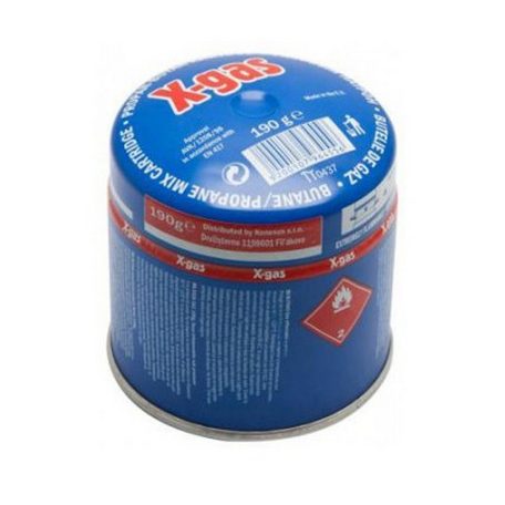 Gázpalack X-GAS 190g szelepes