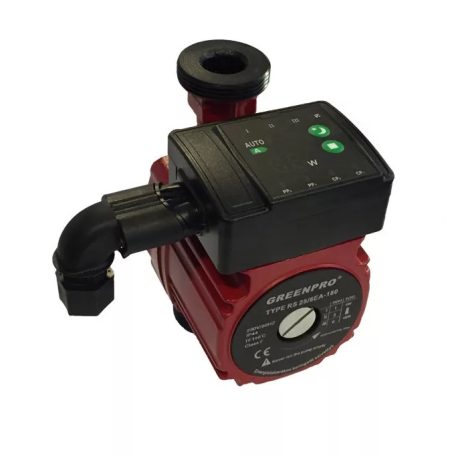 Szivattyú GREENPRO RS25/6EA-180 "A"-energiaosztályú fűtési keringető szivattyú